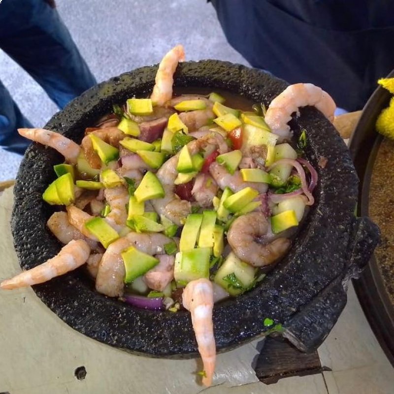 Los mejores mariscos.