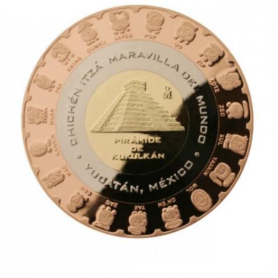 Moneda Conmemorativa a la Cultura Maya