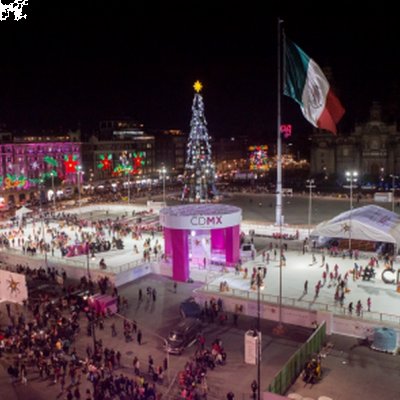 Pistas de Hielo Navideñas en la CDMX
