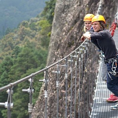Vía Ferrata en Mineral del Chico